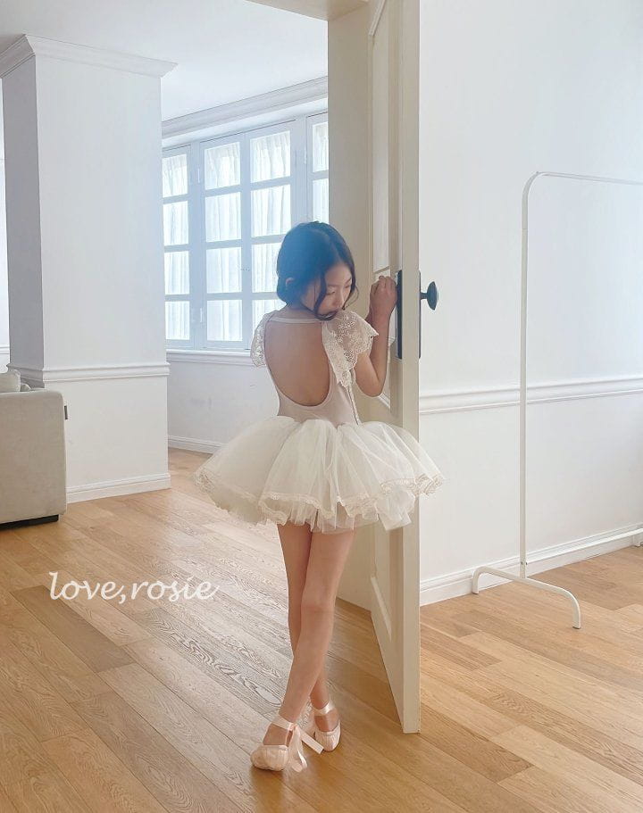 Love Rosie - Korean Children Fashion - #littlefashionista - Swan Vintage Lace Bellet Wear - 12