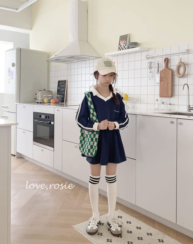 Love Rosie - Korean Children Fashion - #magicofchildhood - Collar Hip Star Skirt Set