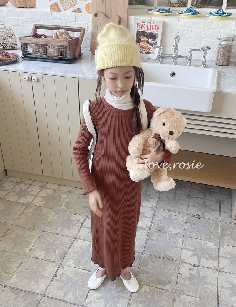 Love Rosie - Korean Children Fashion - #littlefashionista - Ppeppe Maxy Rib One-piece - 4
