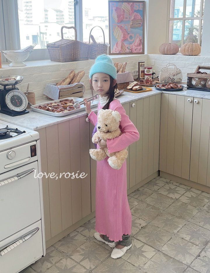 Love Rosie - Korean Children Fashion - #magicofchildhood - Ppeppero Maxy Rib One-piece - 11