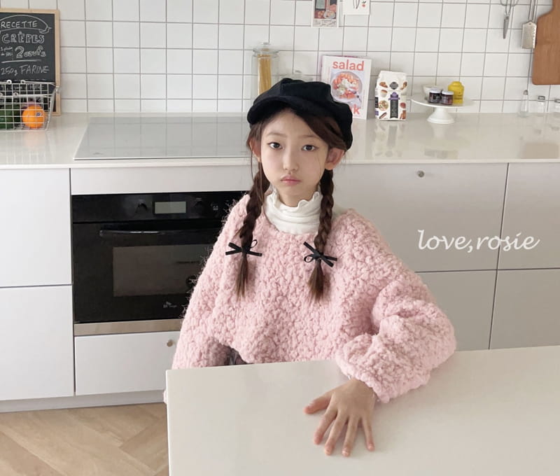 Love Rosie - Korean Children Fashion - #minifashionista - Lamp Cozy Sweat Tee with Mom - 9