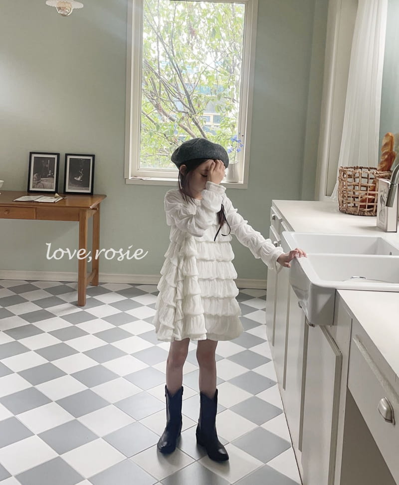 Love Rosie - Korean Children Fashion - #minifashionista - Teared Pure One-piece - 5