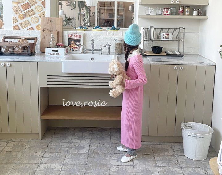 Love Rosie - Korean Children Fashion - #minifashionista - Ppeppero Maxy Rib One-piece - 12