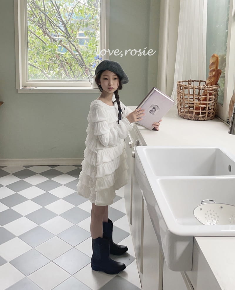 Love Rosie - Korean Children Fashion - #prettylittlegirls - Teared Pure One-piece - 6