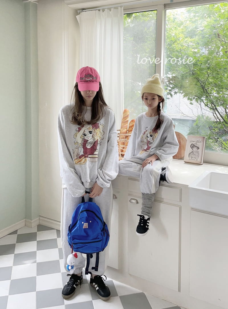 Love Rosie - Korean Children Fashion - #stylishchildhood - Candy Sweats Tee with Mom - 7