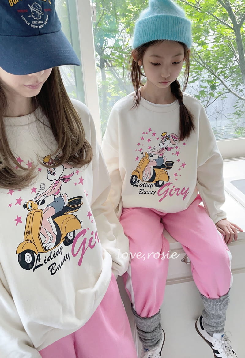 Love Rosie - Korean Children Fashion - #todddlerfashion - Bunny Sweat Tee with Mom - 6