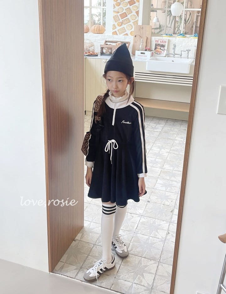 Love Rosie - Korean Children Fashion - #todddlerfashion - Terry Half Zip-up One-piece - 5
