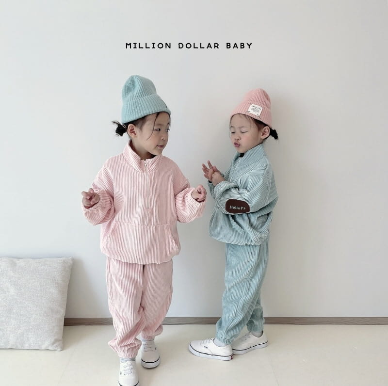 Million Dollar Baby - Korean Children Fashion - #childofig - Anorak Bbang Dduck Set - 3