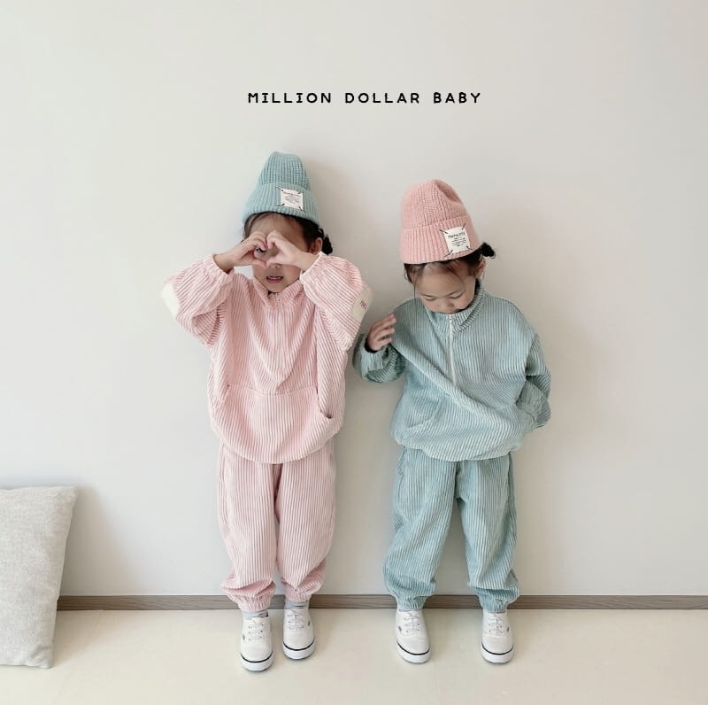 Million Dollar Baby - Korean Children Fashion - #childofig - Anorak Bbang Dduck Set - 4