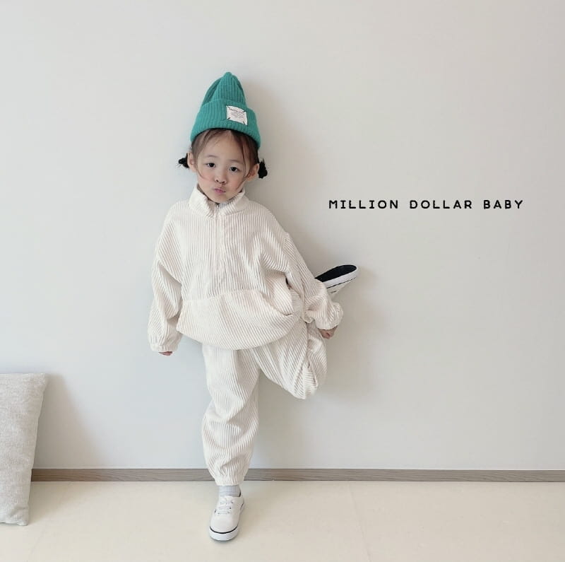 Million Dollar Baby - Korean Children Fashion - #designkidswear - Anorak Bbang Dduck Set - 5