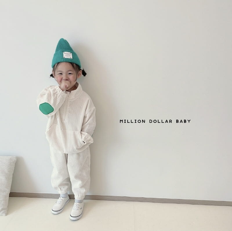 Million Dollar Baby - Korean Children Fashion - #discoveringself - Anorak Bbang Dduck Set - 6