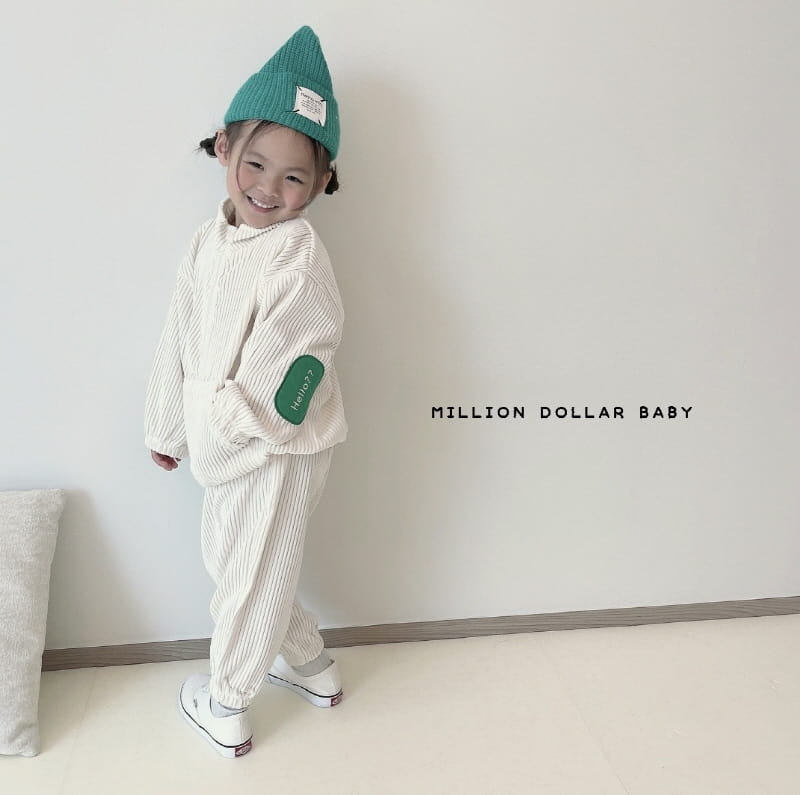 Million Dollar Baby - Korean Children Fashion - #fashionkids - Anorak Bbang Dduck Set - 7