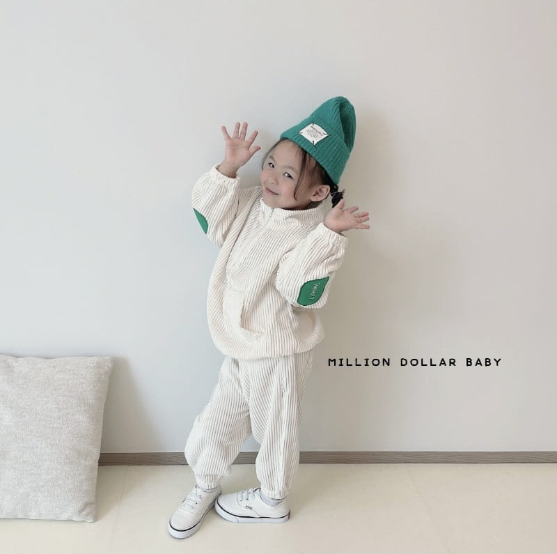 Million Dollar Baby - Korean Children Fashion - #kidsshorts - Anorak Bbang Dduck Set - 8