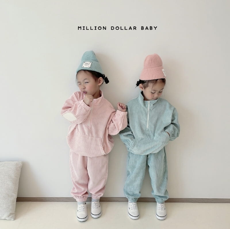 Million Dollar Baby - Korean Children Fashion - #toddlerclothing - Anorak Bbang Dduck Set