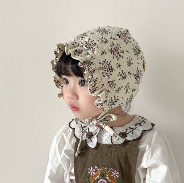 Miso - Korean Children Fashion - #childofig - Flower Frill Hat - 8