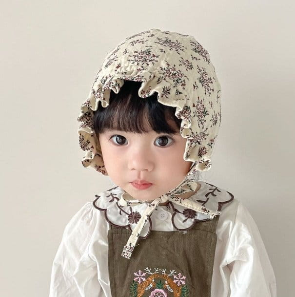 Miso - Korean Children Fashion - #childrensboutique - Flower Frill Hat - 9