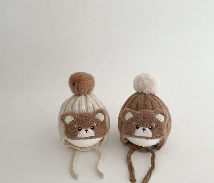Miso - Korean Children Fashion - #kidsstore - Bear Bell Hat