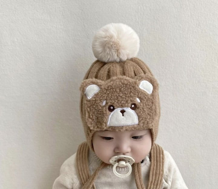 Miso - Korean Children Fashion - #kidzfashiontrend - Bear Bell Hat - 2