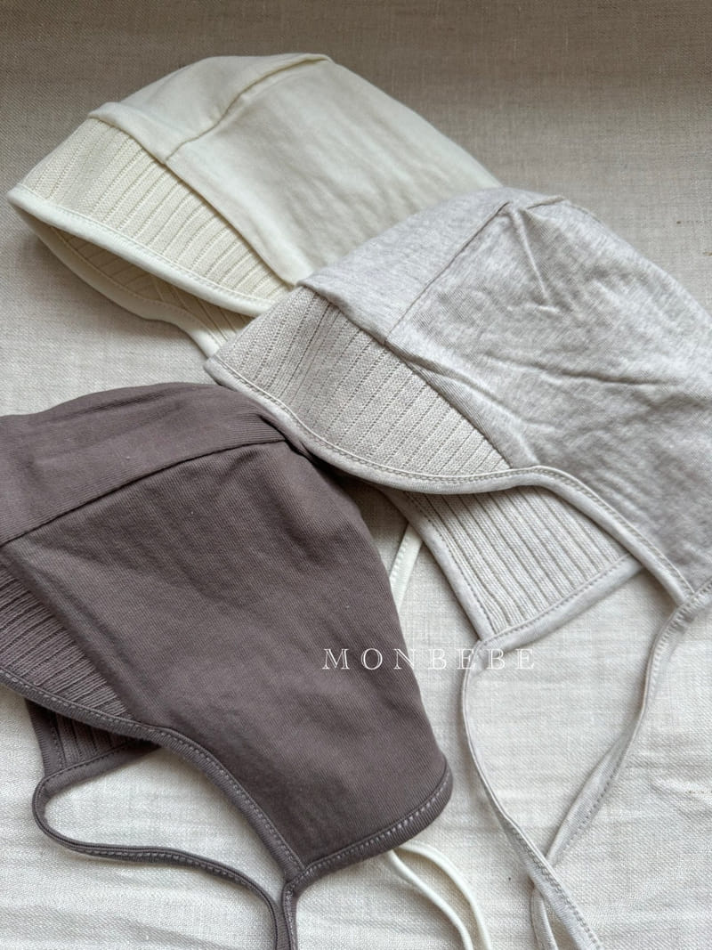 Monbebe - Korean Baby Fashion - #babyboutique - Knit Rib Bonnet - 7