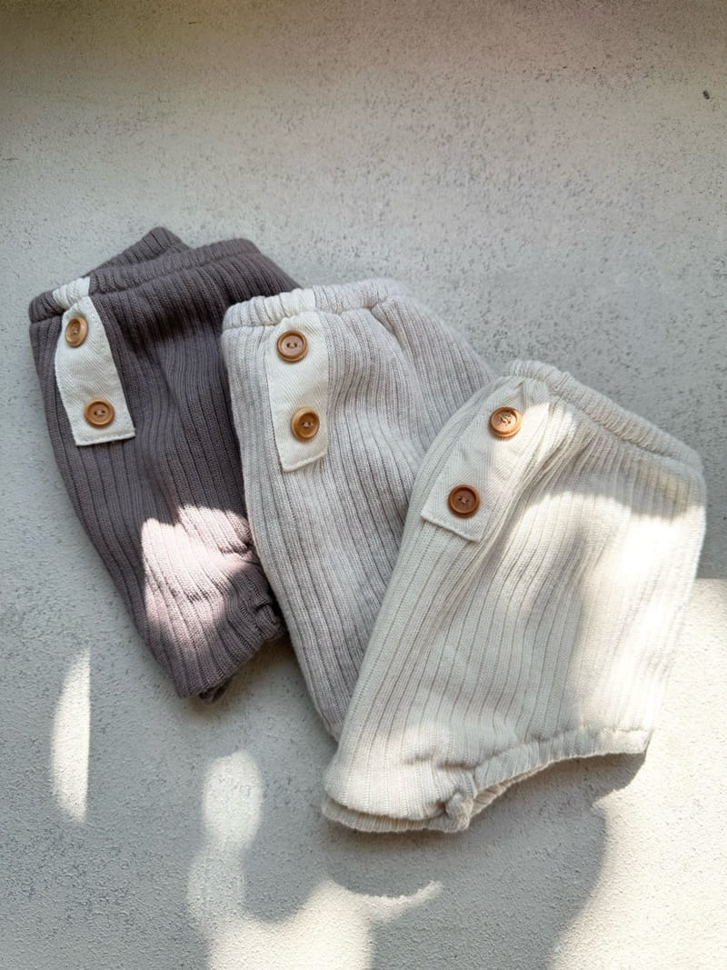 Monbebe - Korean Baby Fashion - #babyboutique - Knit Rib Blooner - 5