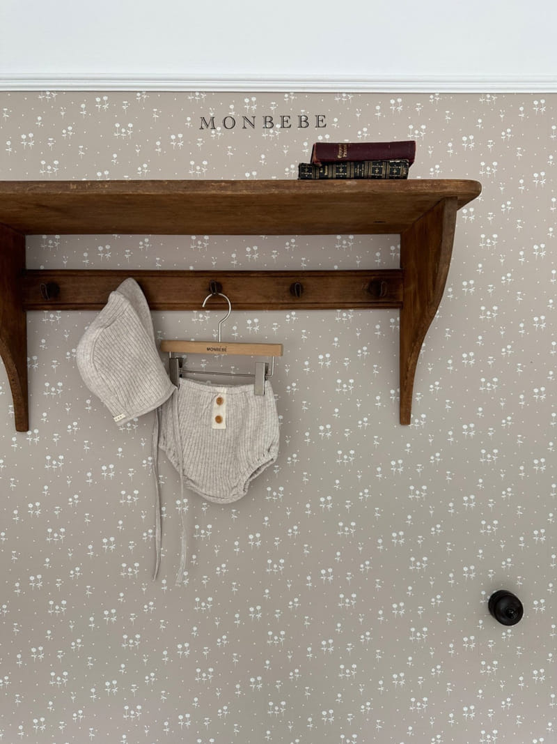 Monbebe - Korean Baby Fashion - #babyboutiqueclothing - Knit Rib Blooner - 7