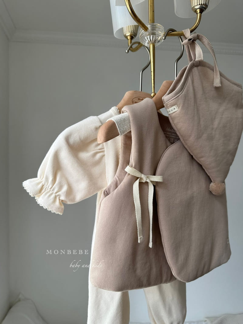 Monbebe - Korean Baby Fashion - #babyoninstagram - Padding Bonnet - 9