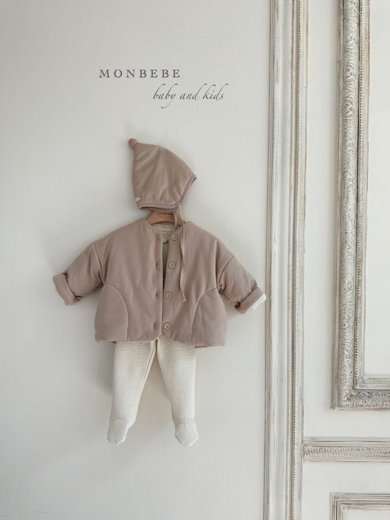 Monbebe - Korean Baby Fashion - #babyootd - Padding Bonnet - 10