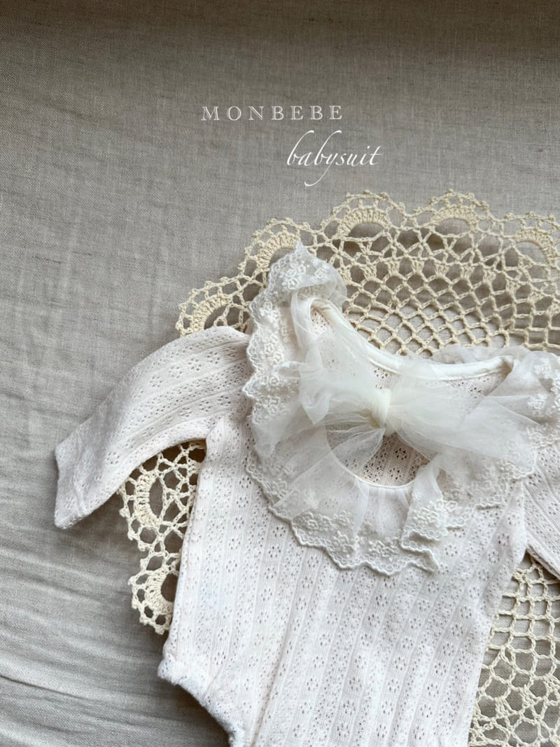 Monbebe - Korean Baby Fashion - #babywear - Knit Special Bodysuit - 2