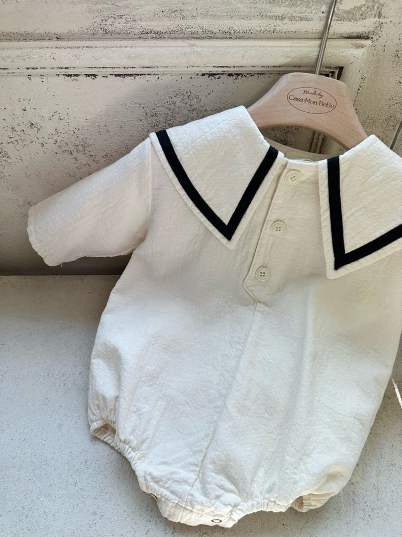 Monbebe - Korean Baby Fashion - #babywear - New Sailot Bodysuit - 9