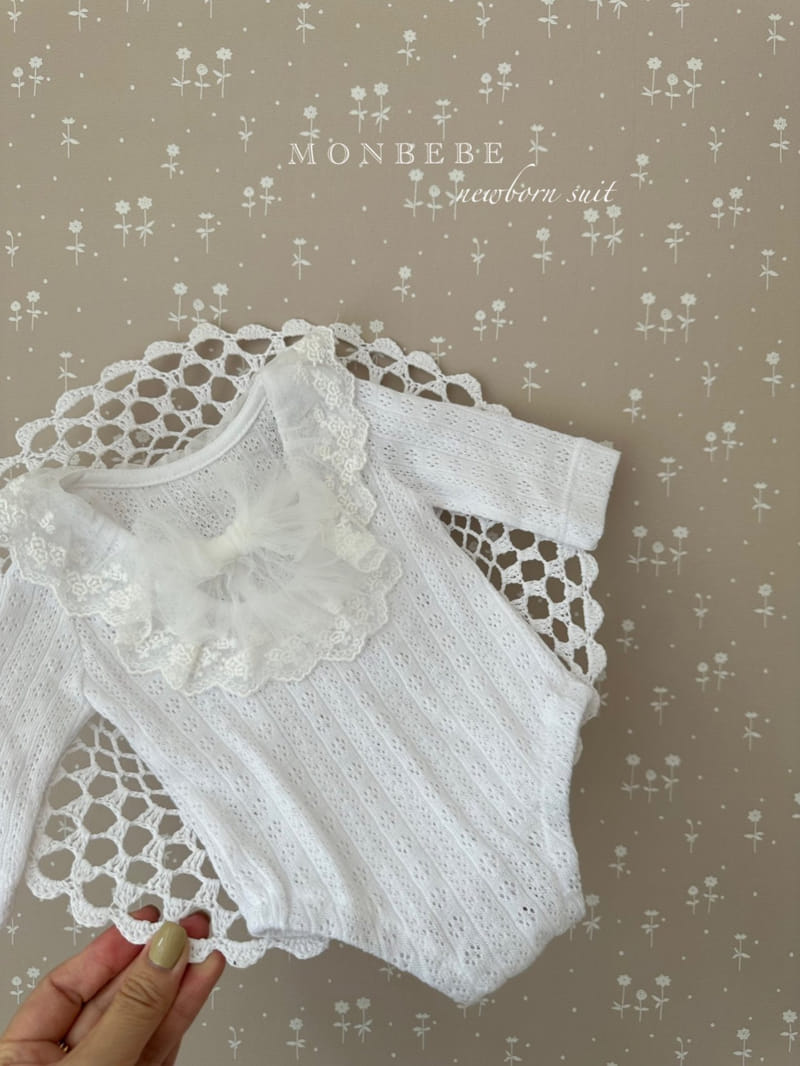 Monbebe - Korean Baby Fashion - #smilingbaby - Knit Special Bodysuit - 5