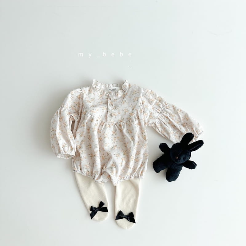 My Bebe - Korean Baby Fashion - #babyboutiqueclothing - Halo Foot Leggings - 10