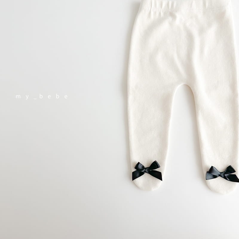 My Bebe - Korean Baby Fashion - #babywear - Halo Foot Leggings - 5