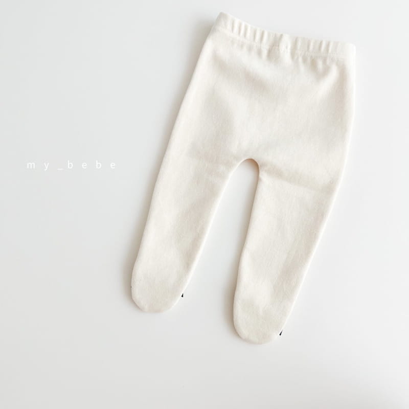 My Bebe - Korean Baby Fashion - #onlinebabyboutique - Halo Foot Leggings - 6