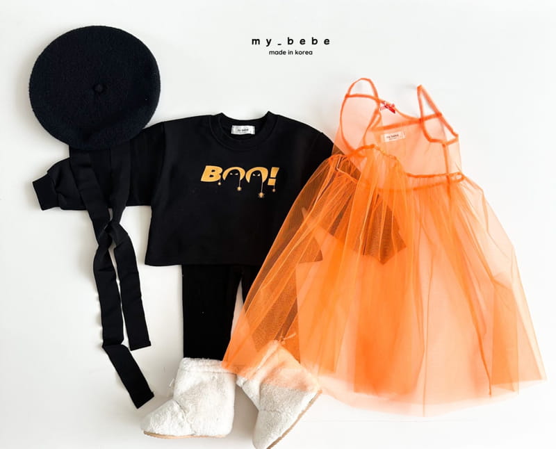 My Bebe - Korean Children Fashion - #fashionkids - Halloween One-piece - 4