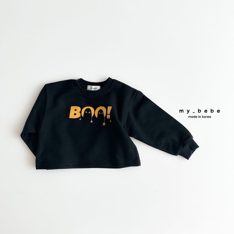 My Bebe - Korean Children Fashion - #stylishchildhood - Boo Sweatshirt
