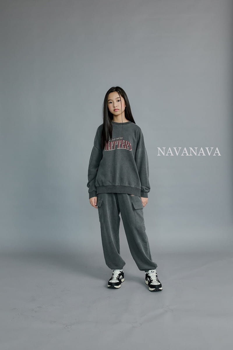 Navanava - Korean Children Fashion - #designkidswear - Metters Pigment Sweatshirt - 5