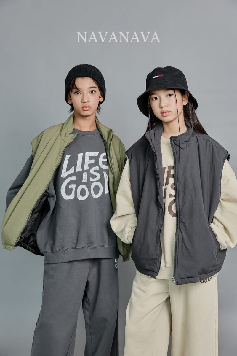 Navanava - Korean Children Fashion - #childrensboutique - Life Sweatshirt - 4