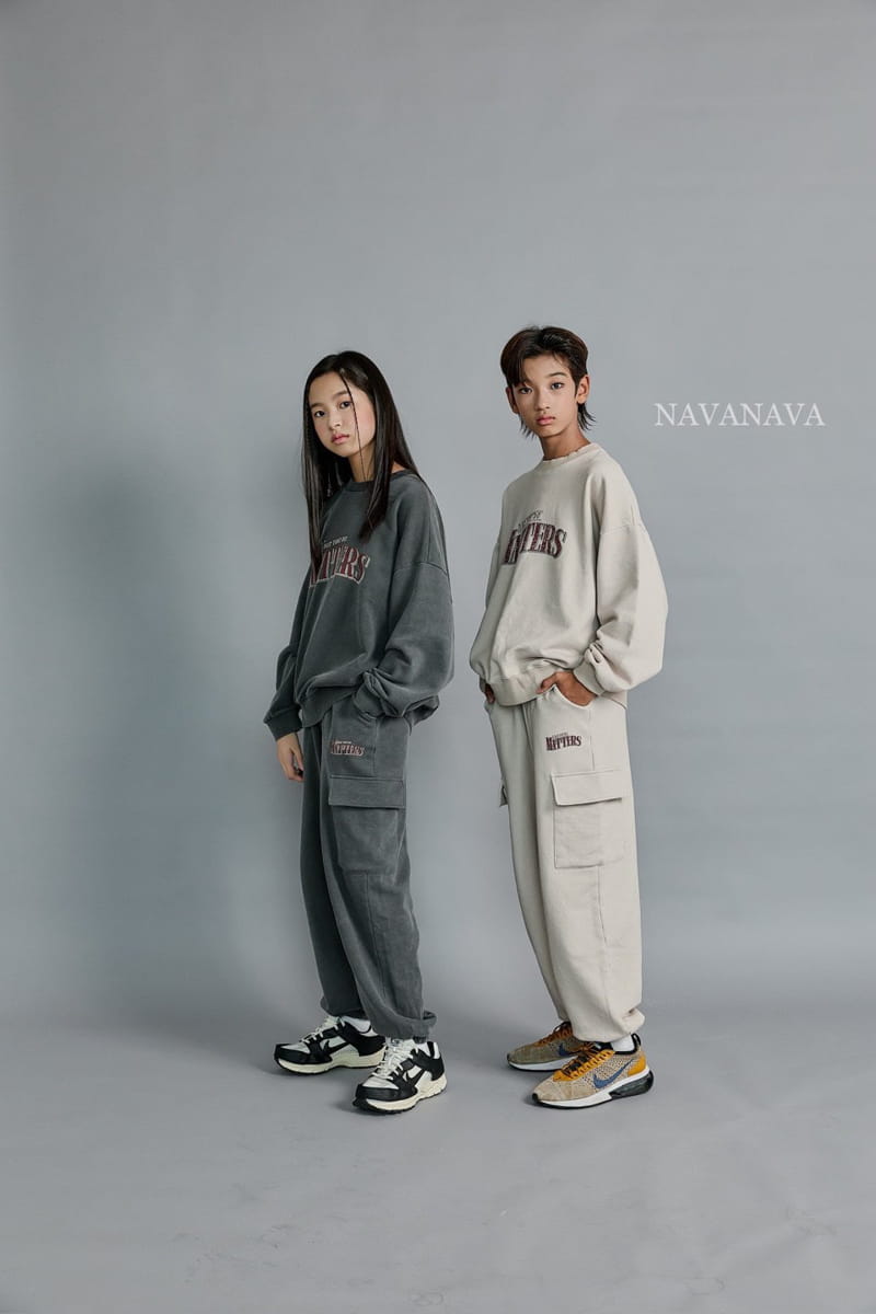 Navanava - Korean Children Fashion - #discoveringself - Metters Pigment Sweatshirt - 6