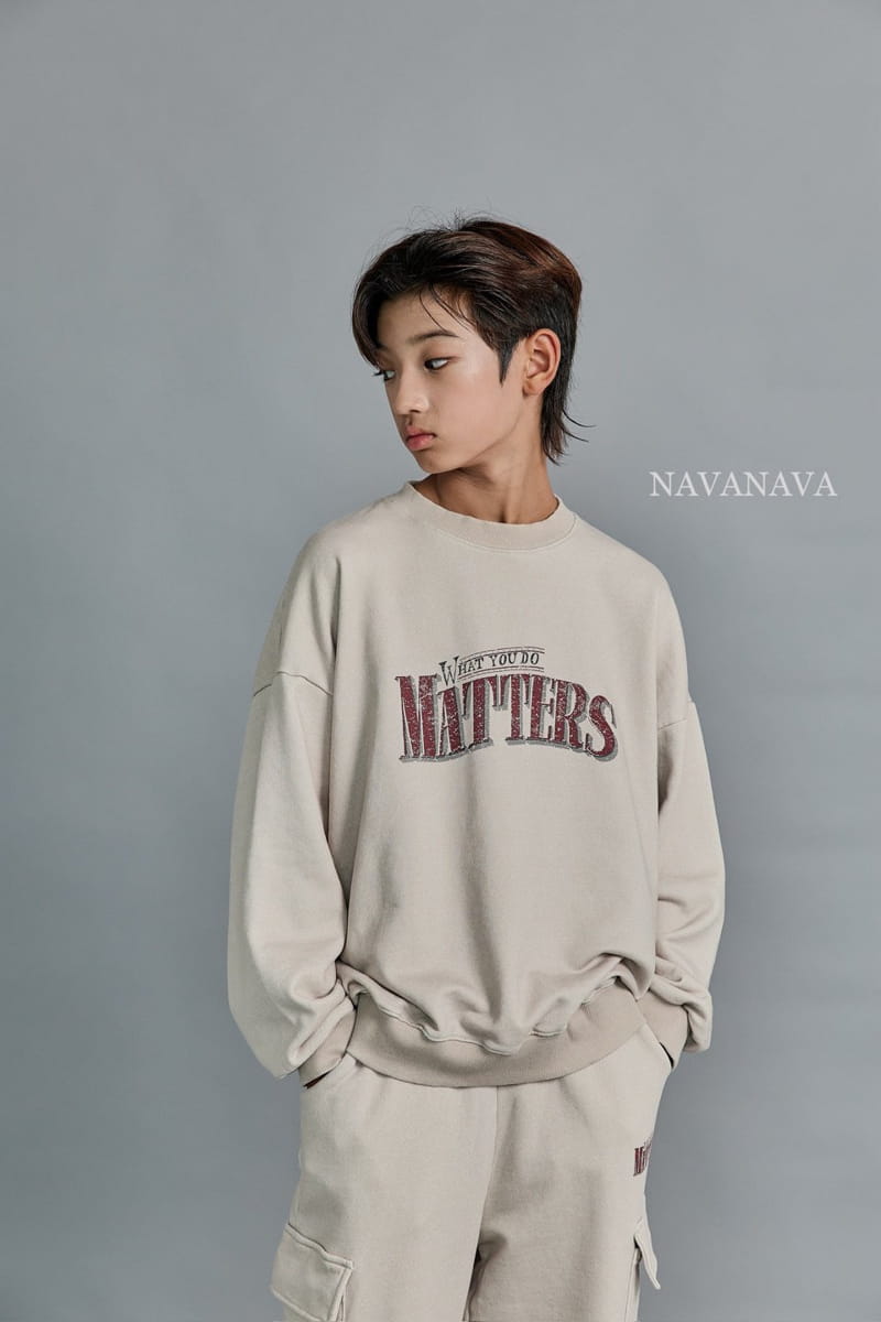 Navanava - Korean Children Fashion - #fashionkids - Metters Pigment Sweatshirt - 7