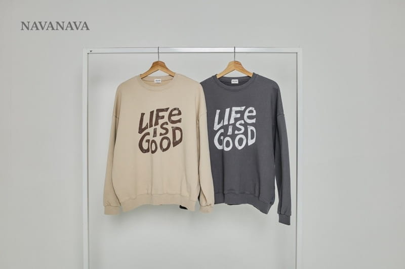 Navanava - Korean Children Fashion - #fashionkids - Life Sweatshirt - 6