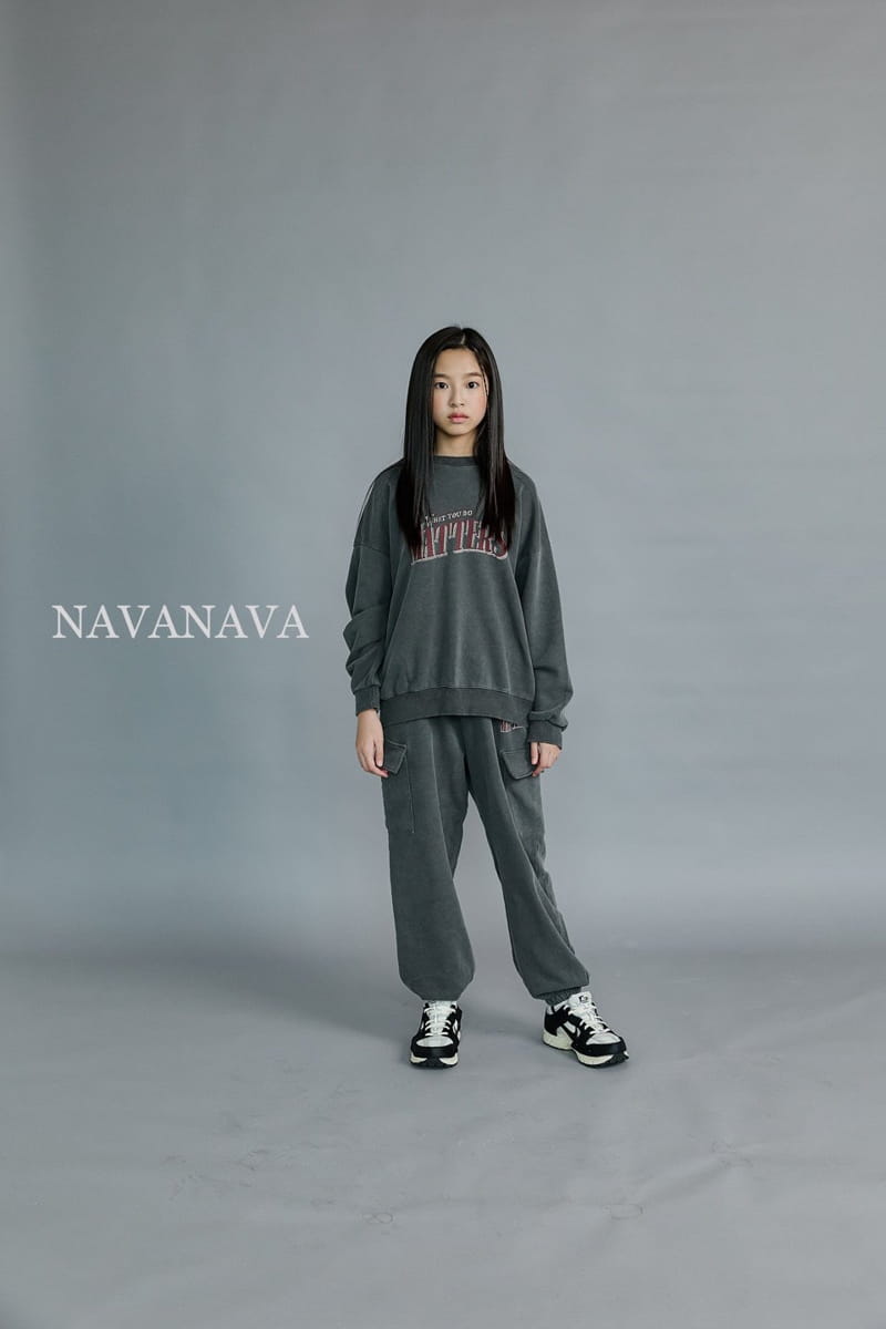 Navanava - Korean Children Fashion - #kidsshorts - Metters Pigment Sweatshirt - 8