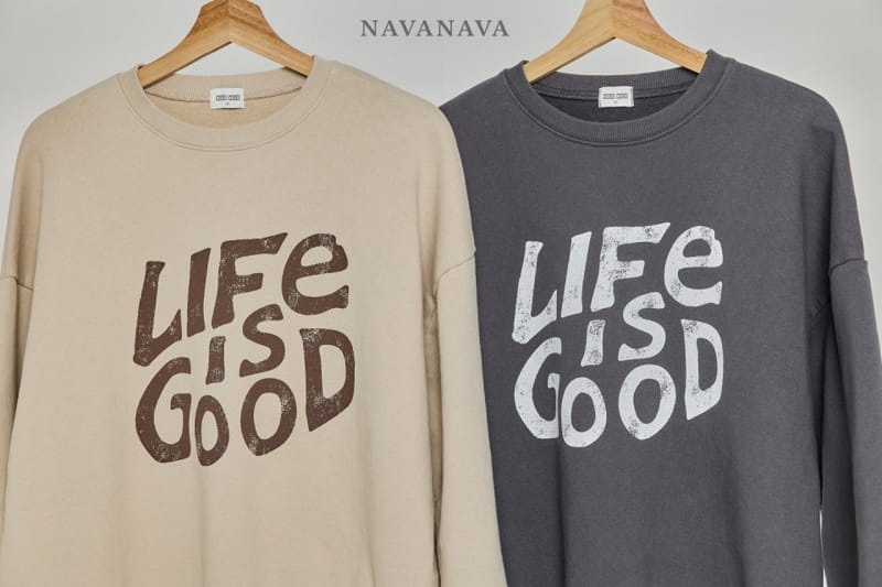 Navanava - Korean Children Fashion - #kidsshorts - Life Sweatshirt - 7