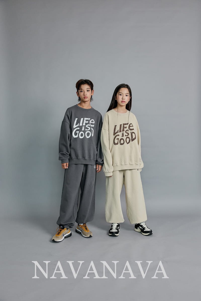 Navanava - Korean Children Fashion - #kidzfashiontrend - Life Sweatshirt - 9