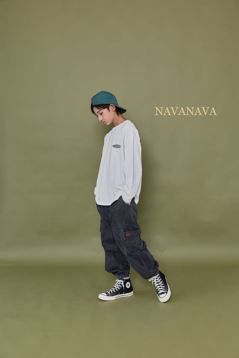 Navanava - Korean Children Fashion - #prettylittlegirls - Check Board Tee - 3