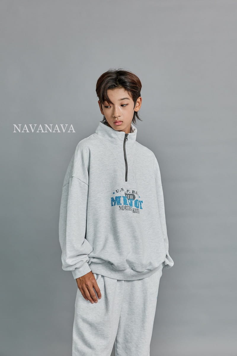 Navanava - Korean Children Fashion - #toddlerclothing - My Not Half Zip-up - 3