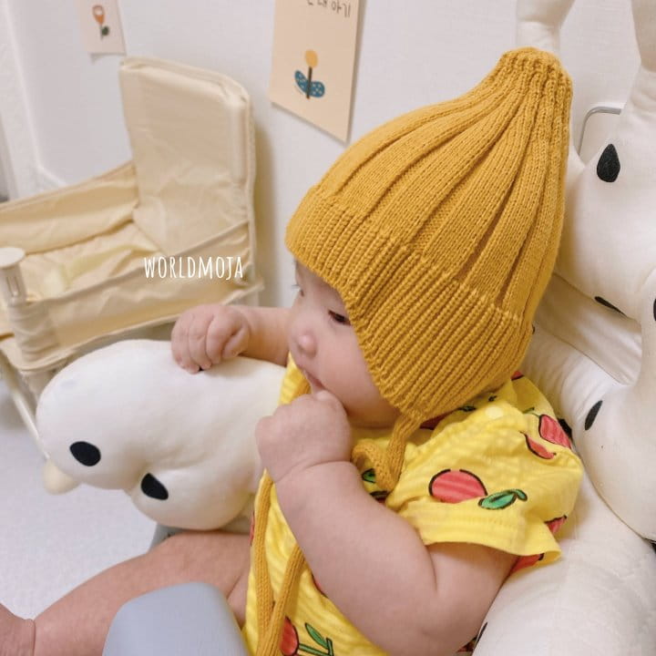 New World - Korean Baby Fashion - #babyboutique - Acryle Ear String Beanie - 6