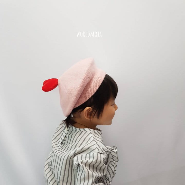 New World - Korean Baby Fashion - #babyboutiqueclothing - Kid Heart Wool Beret Hat - 8