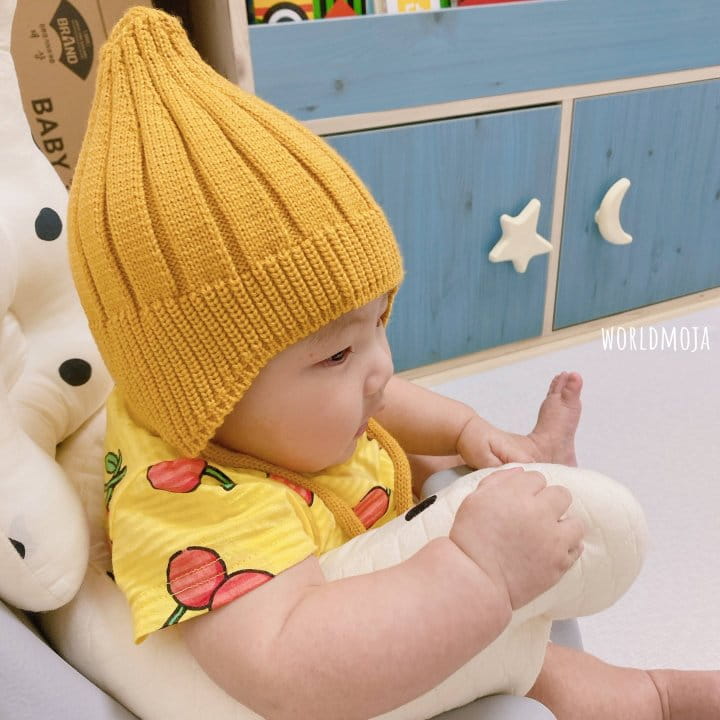 New World - Korean Baby Fashion - #babyclothing - Acryle Ear String Beanie - 8