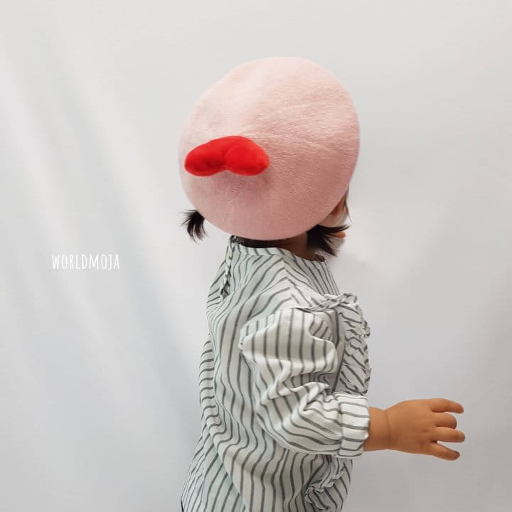 New World - Korean Baby Fashion - #smilingbaby - Kid Heart Wool Beret Hat - 6