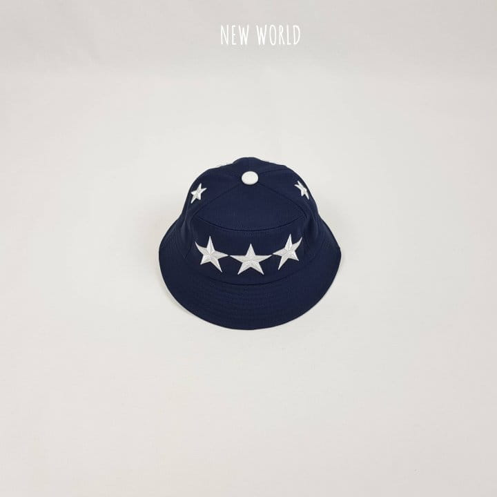 New World - Korean Children Fashion - #childofig - Big Star Bucket Hat - 6